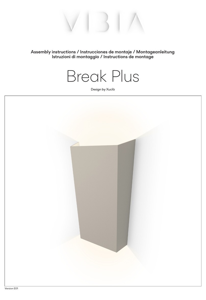 VIBIA Break Plus Manuale utente