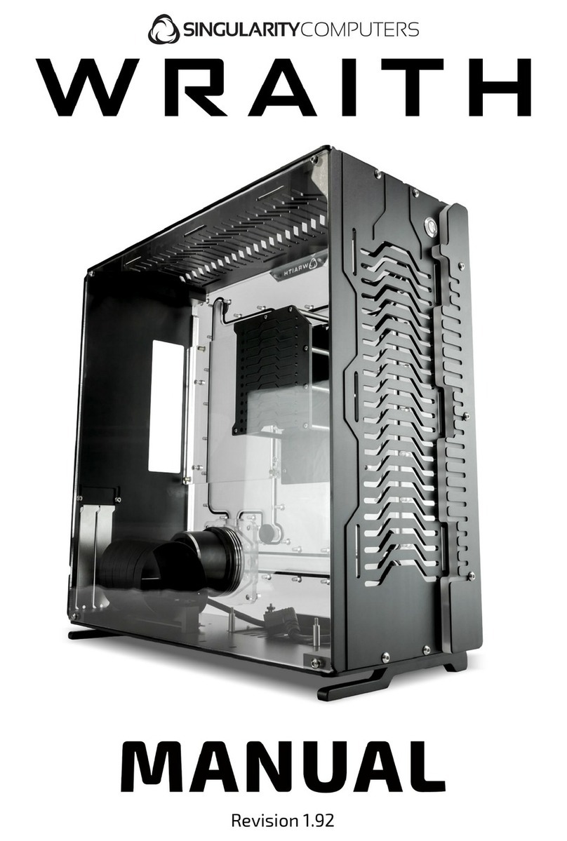 SINGULARITY COMPUTERS WRAITH Manuale utente