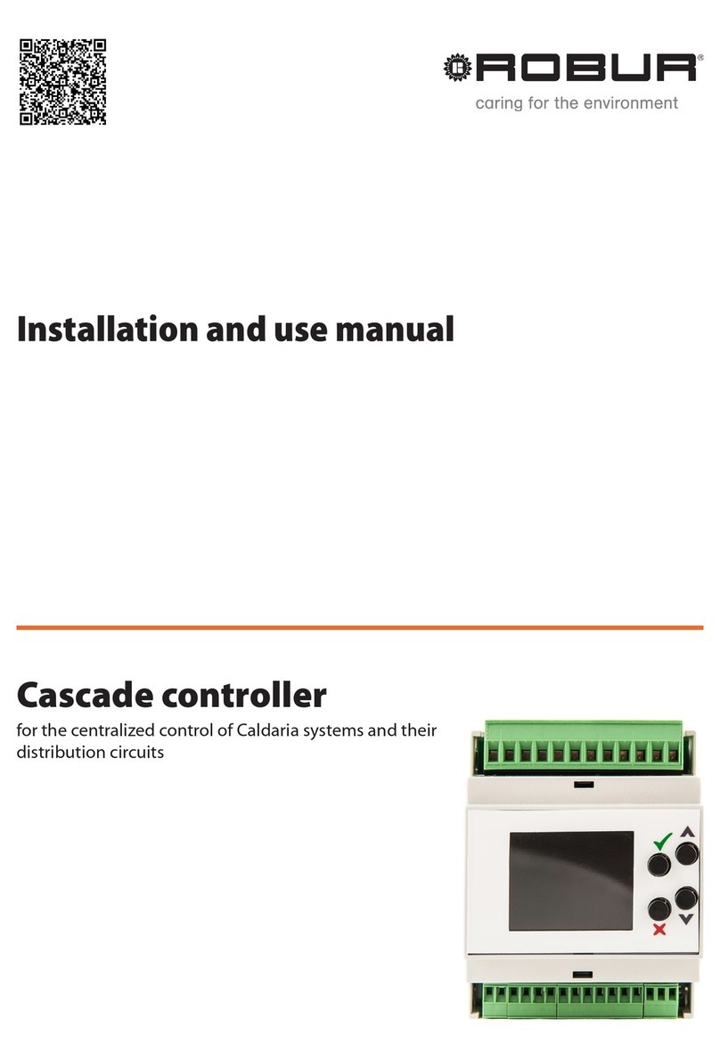 Robur Cascade controller Guida