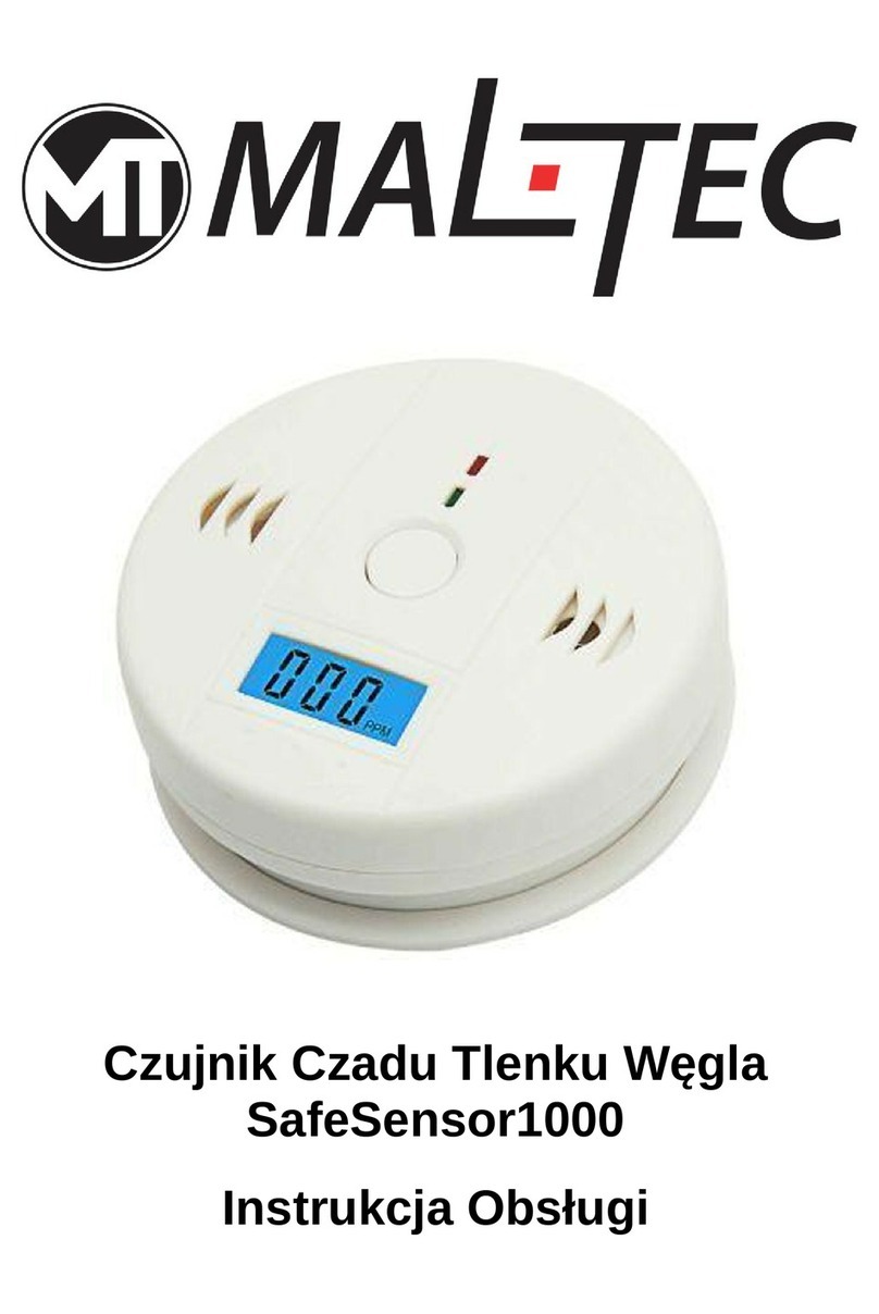 MALTEC SafeSensor1000 Manuale utente