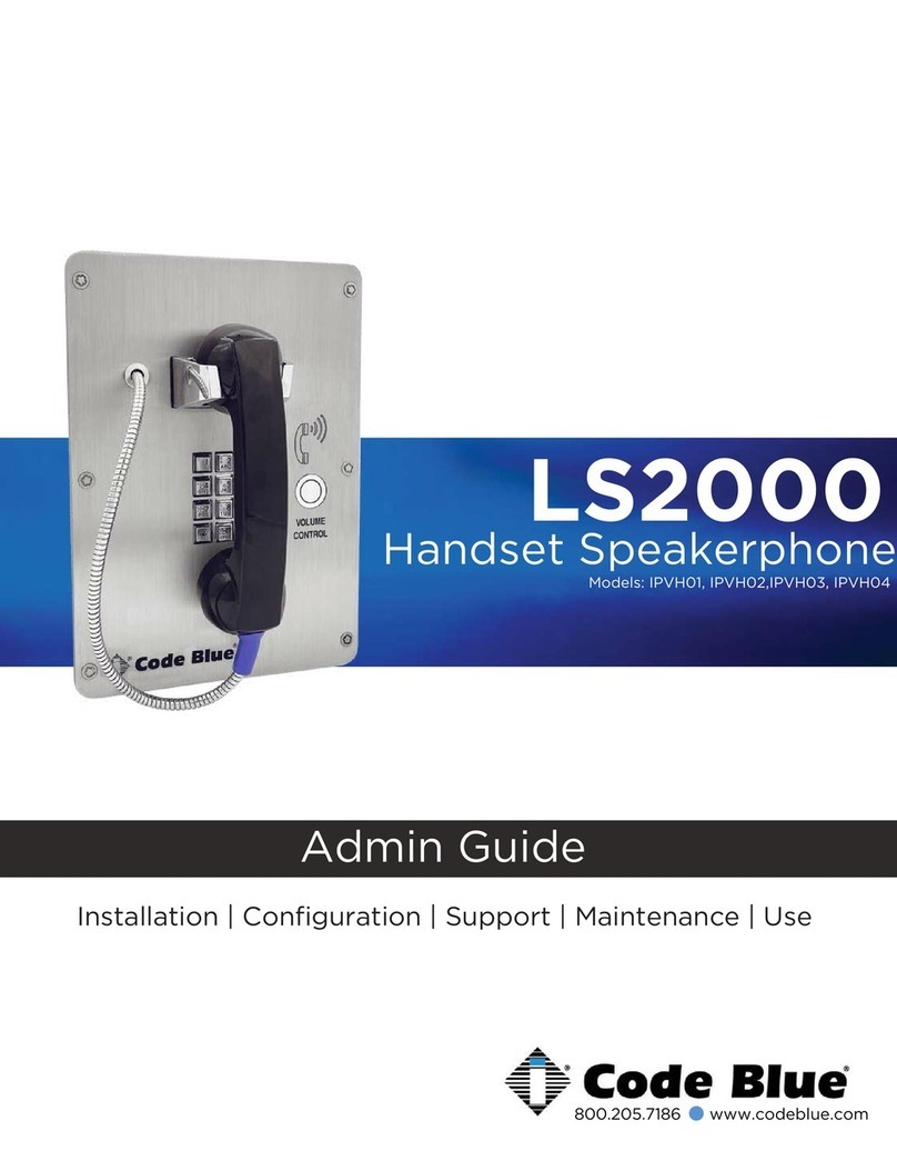 Code Blue LS2000 Manuale