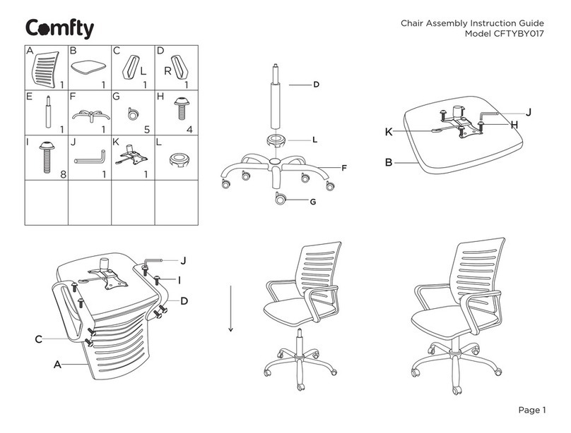 Comfty CFTYBY017 Manuale utente