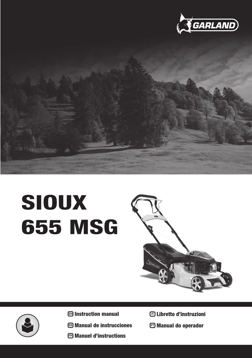 Garland SIOUX 655 MSG Manuale utente