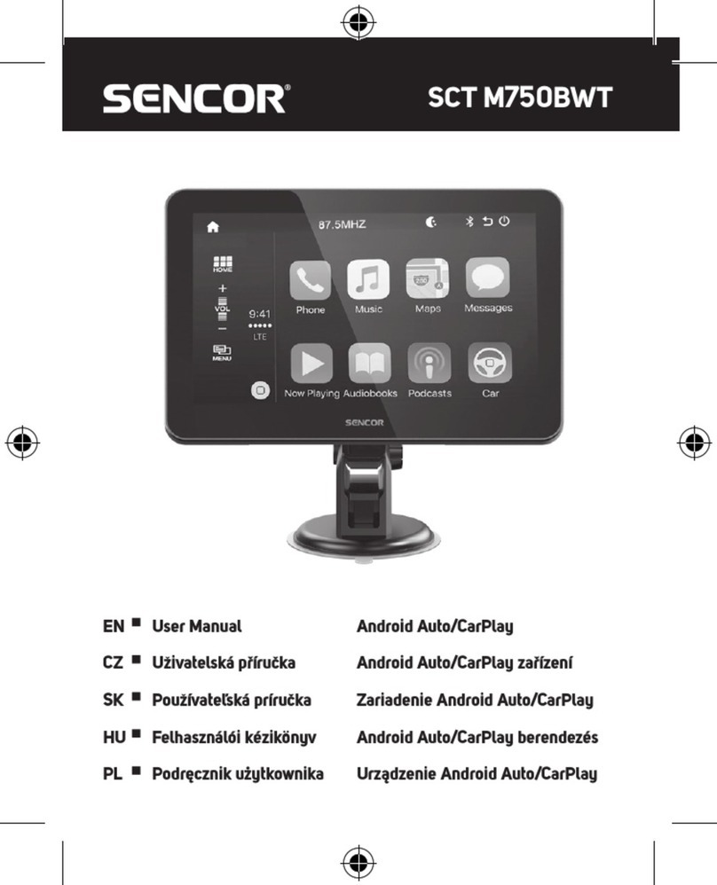 Sencor SCT M750BWT Manuale utente
