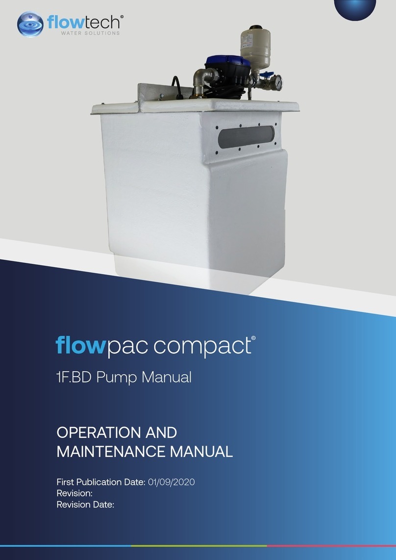 FLOWTECH flowpac compact 1F.BD Manuale utente