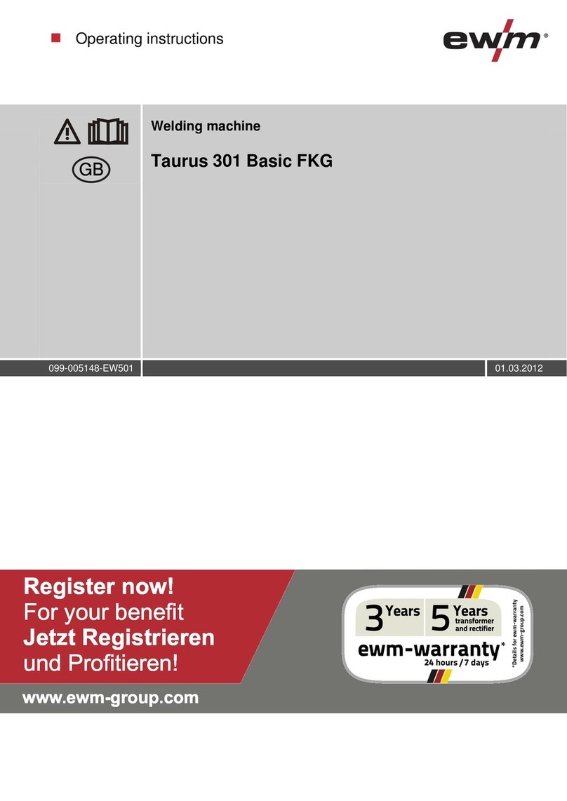 EWM Taurus 301 Basic FKG Manuale utente