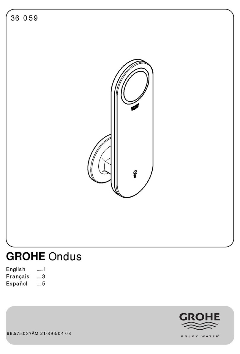 Grohe Ondus 36 059 Manuale utente