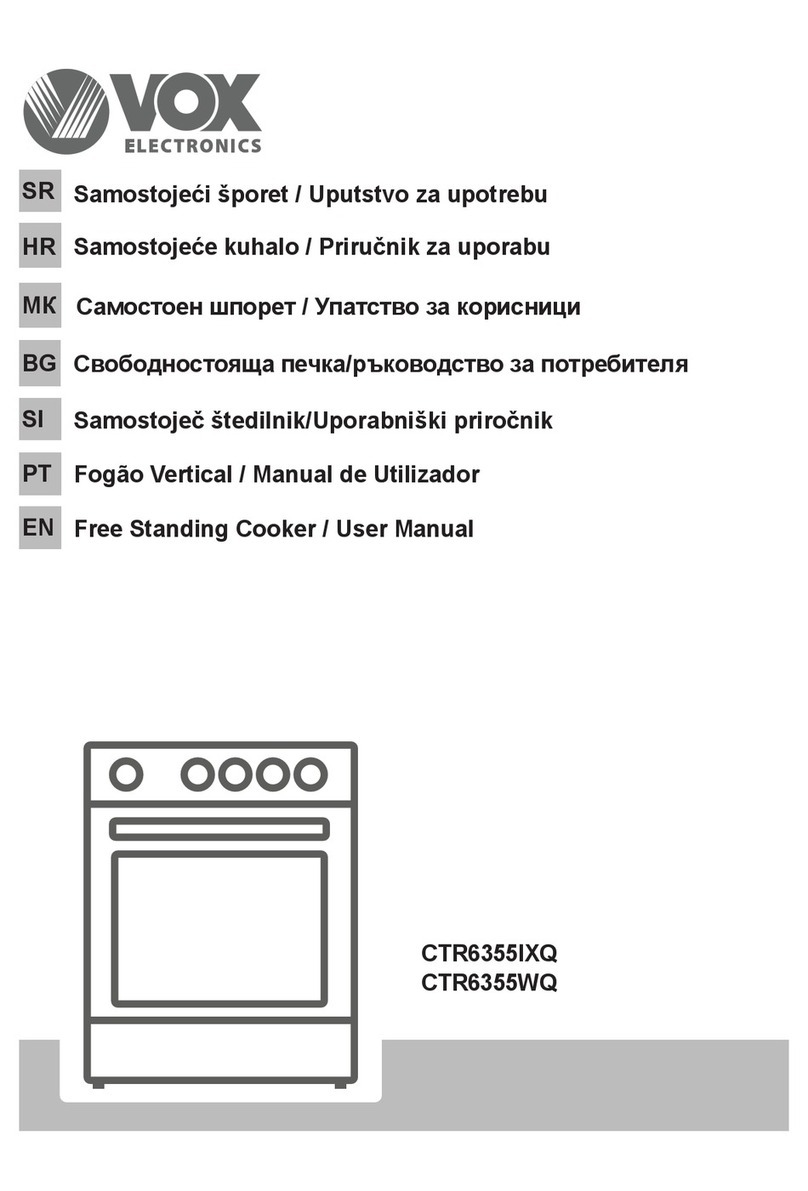 VOX electronics CTR6355IXQ Manuale utente
