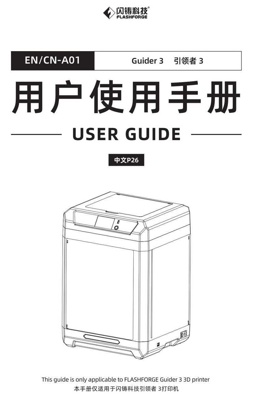 Flashforge EN-A01 Manuale utente