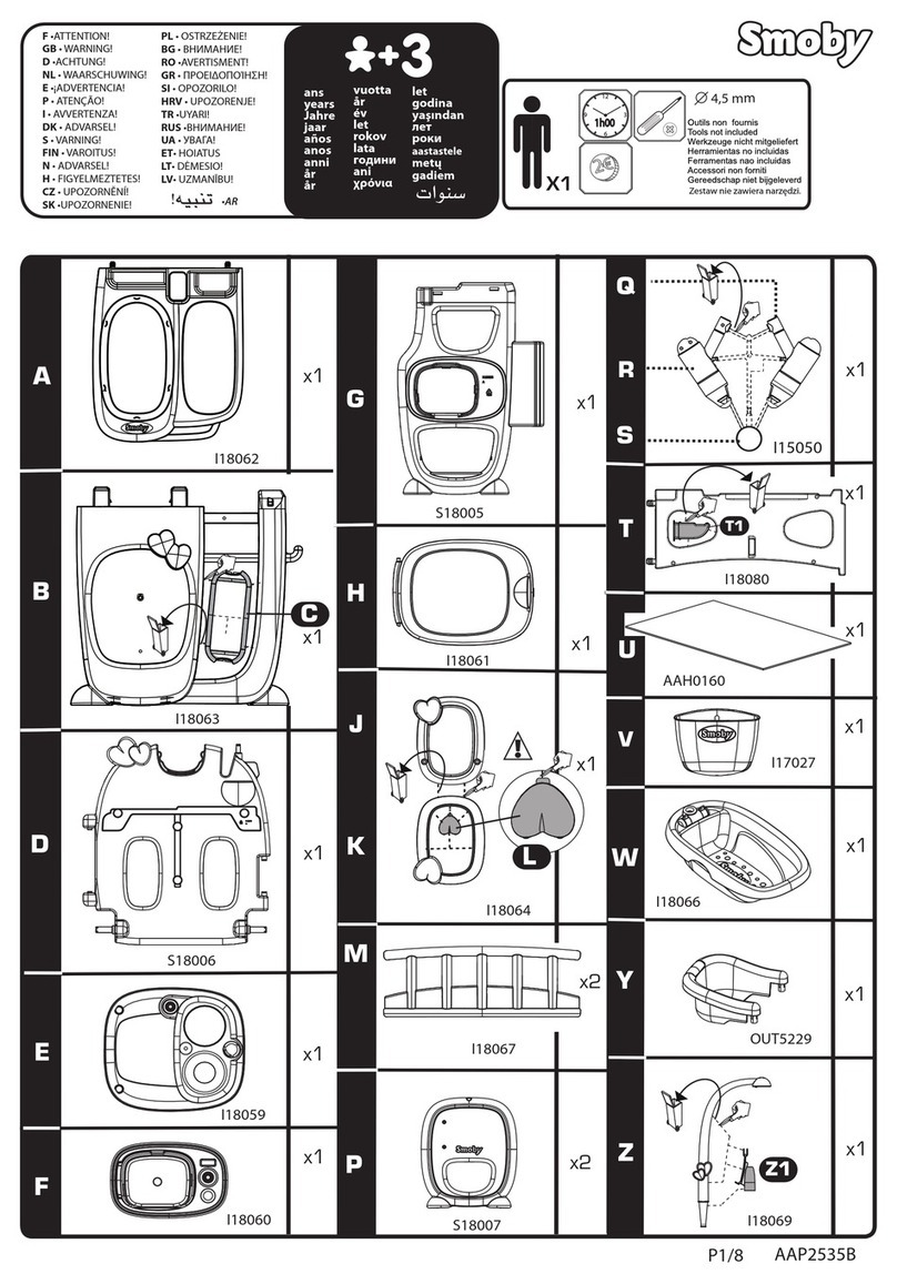 Smoby 175477 Manuale utente