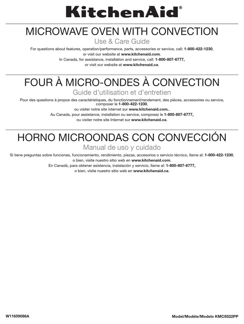 KitchenAid KMCS522PP Manuale utente