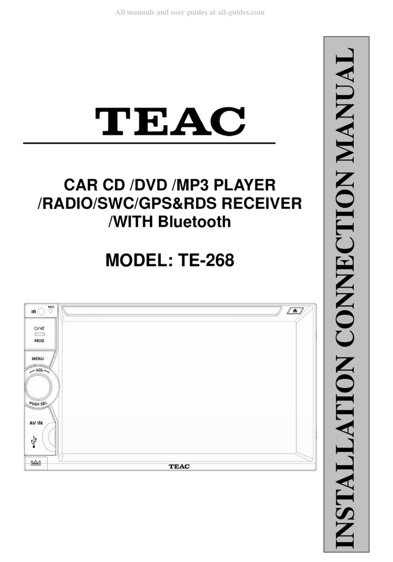 Teac TE-268 Manuale utente