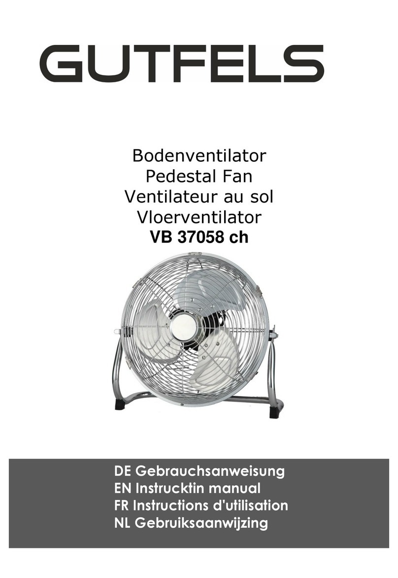 GUTFELS VB 37058 ch Manuale utente GUTFELS VB 37058 ch Manuale utente