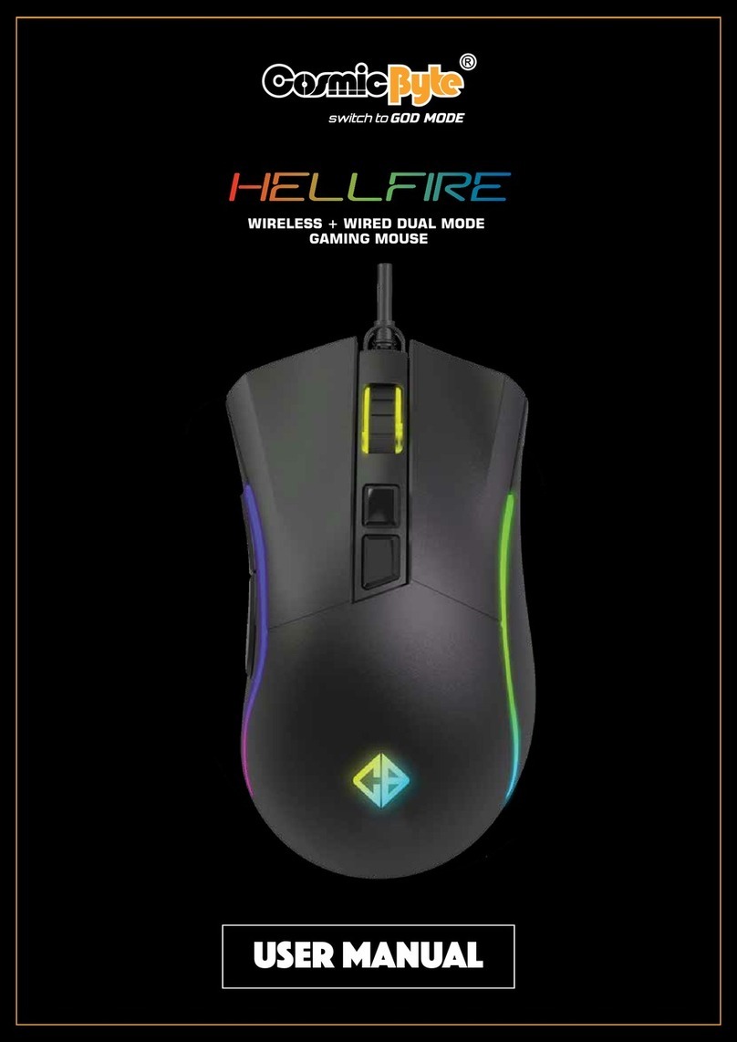 Cosmic Byte HELLFIRE Manuale utente