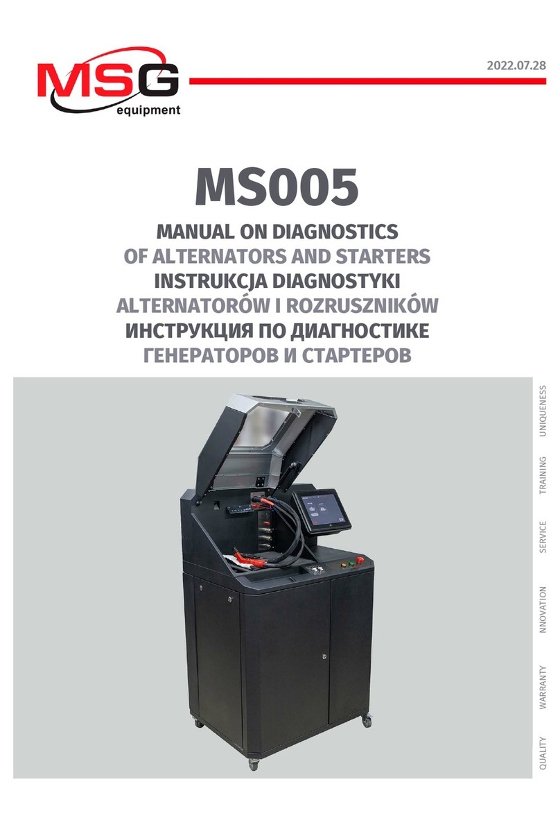 MSG MS005 Manuale utente