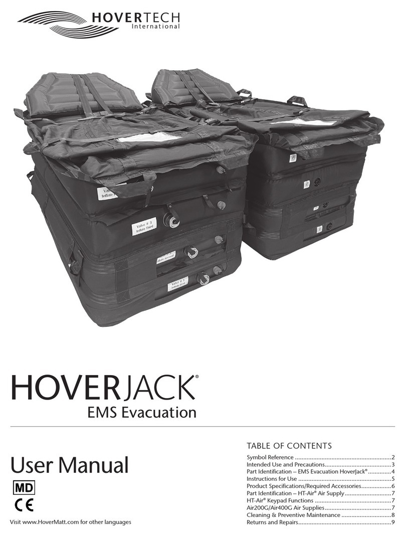 Hovertech HOVERJACK EMS Evacuation Manuale utente