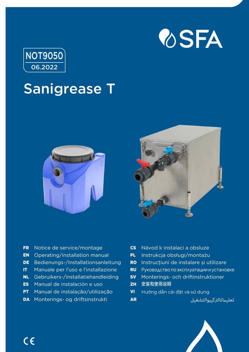 SFA Sanigrease T 40 Manuale