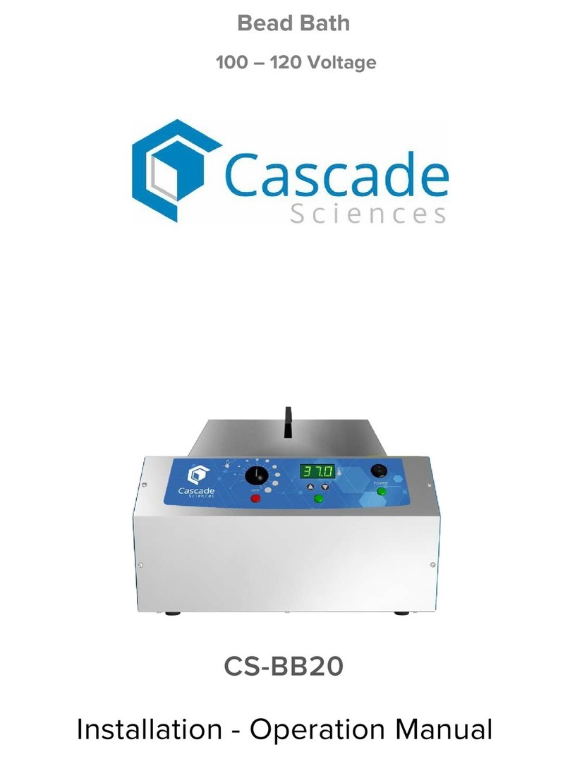 Cascade Sciences CS-BB20 Manuale utente