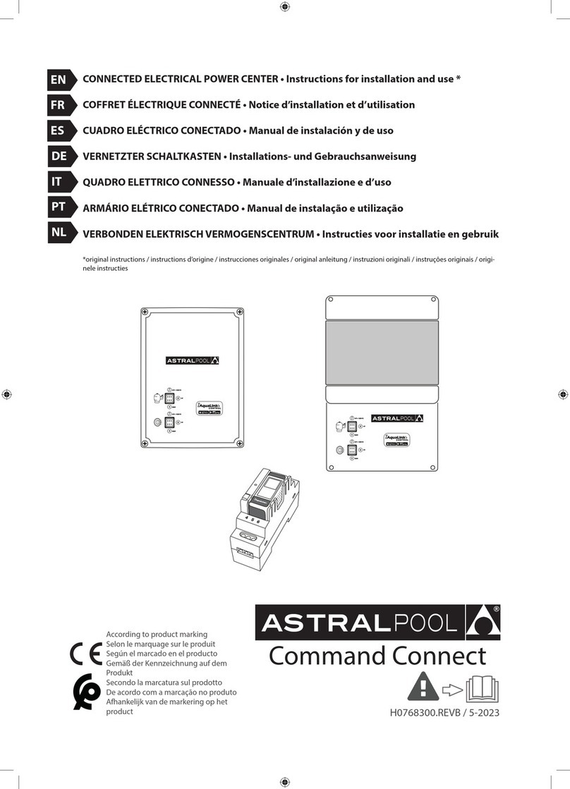 Astral Pool Command Connect Compact Manuale utente