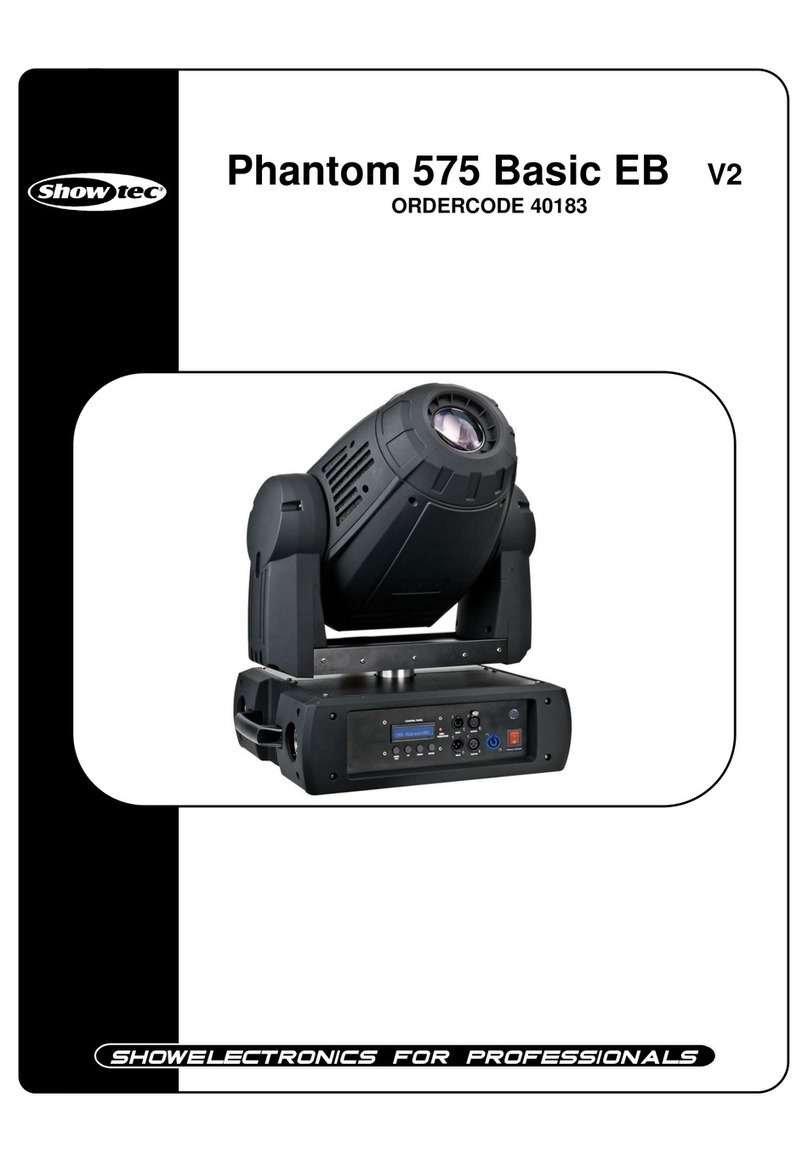 Show Tec Phantom 575 Basic EB V2 Manuale utente