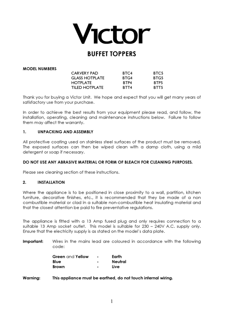 Victor BTC4 Manuale utente