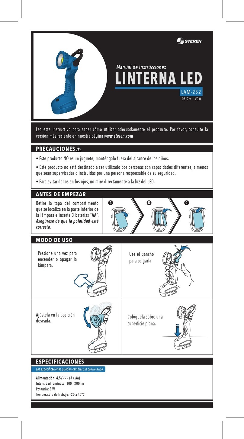 Steren LAM-252 Manuale utente