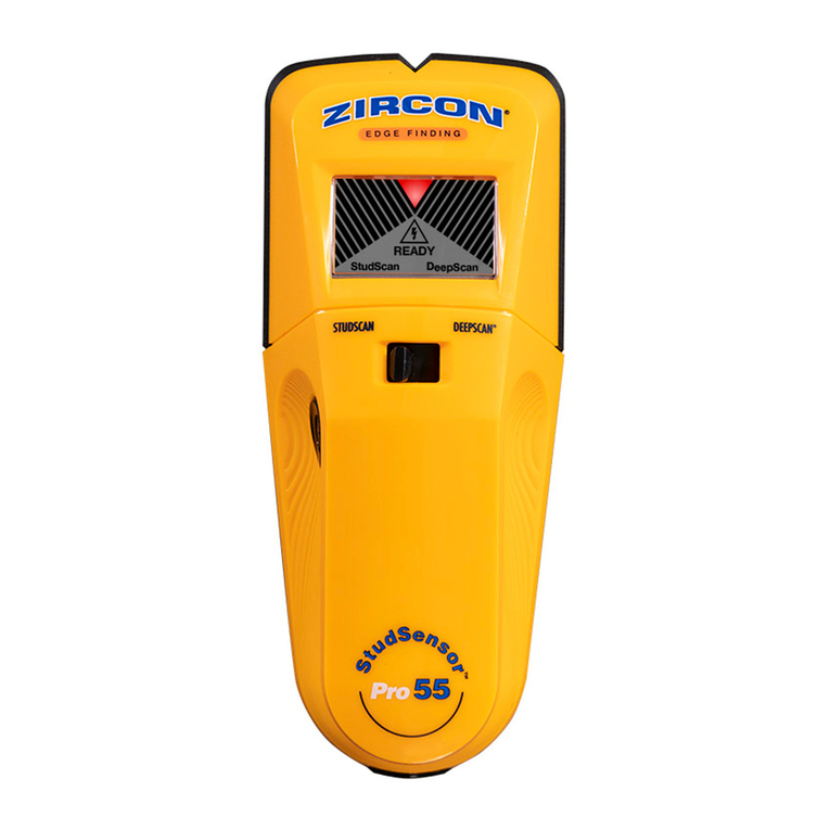 Zircon StudSensor Pro55 Manuale utente
