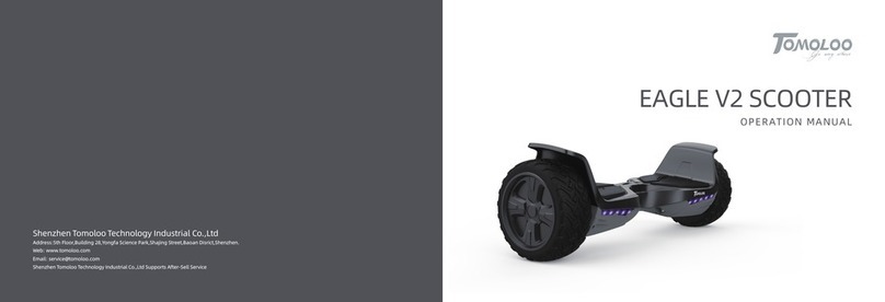 Tomoloo EAGLE V2 Manuale utente Tomoloo EAGLE V2 Manuale utente