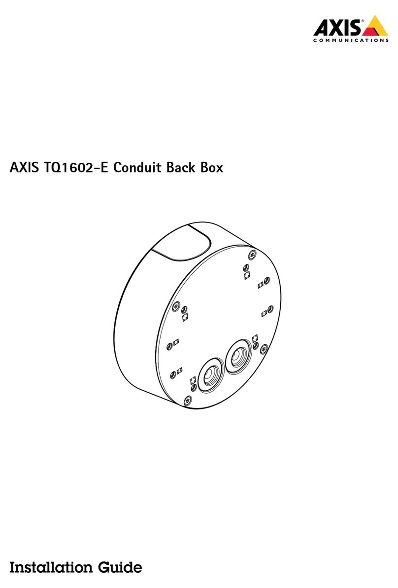 Axis TQ1602-E Manuale utente