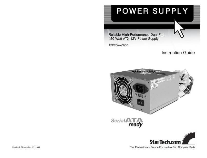StarTech.com ATXPOW450DF Manuale