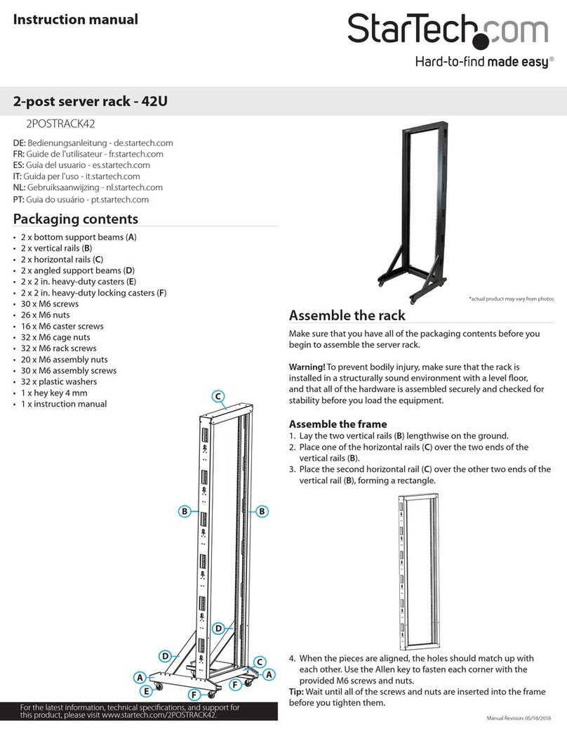 StarTech.com 2POSTRACK42 Manuale utente