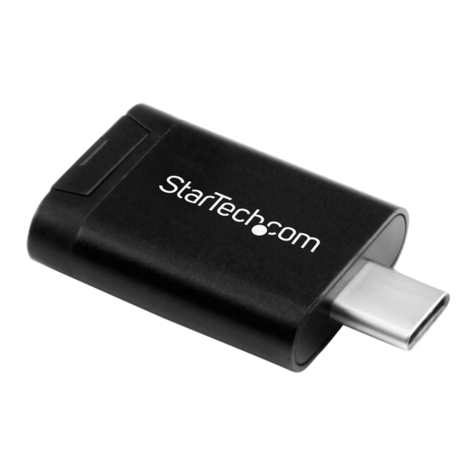 StarTech.com MSDREADU3C Manuale utente