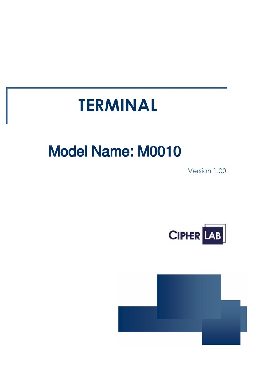 CipherLab M0010 Manuale utente