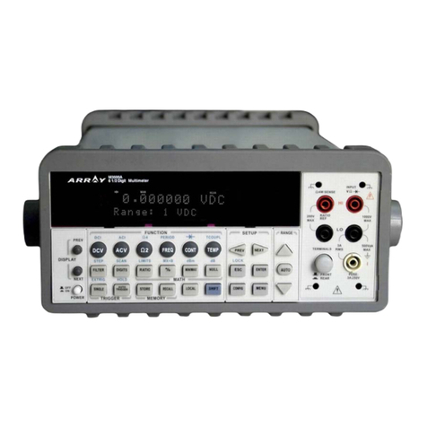 Array electronic M3500A Manuale utente Array electronic M3500A Manuale utente