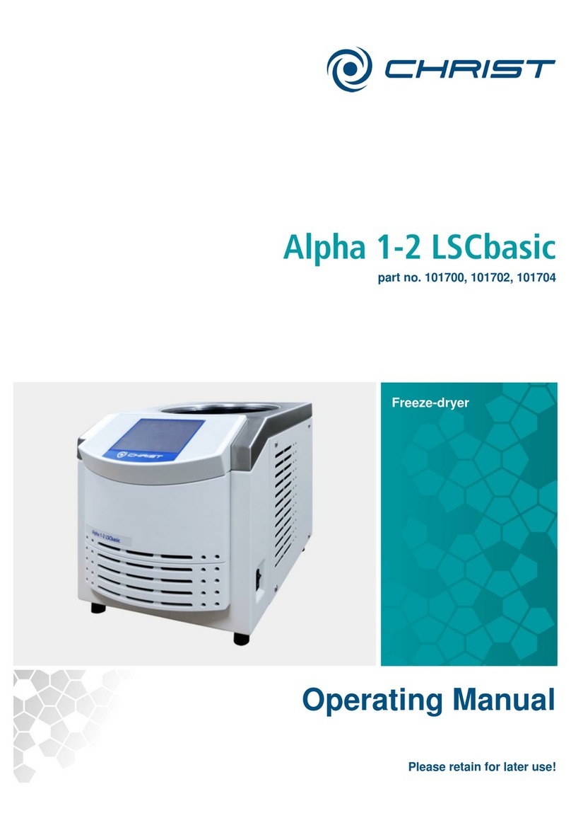 Christ Alpha 1 LSCbasic Manuale utente Christ Alpha 1 LSCbasic Manuale utente