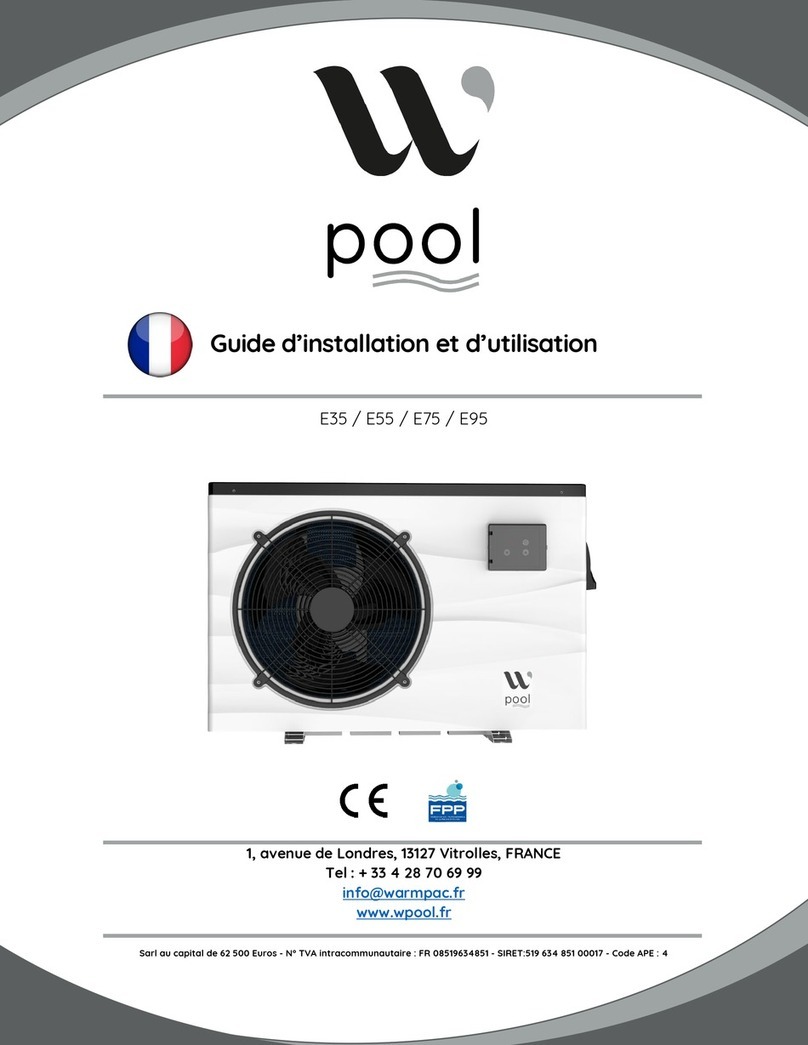 POOL E35 Manuale utente