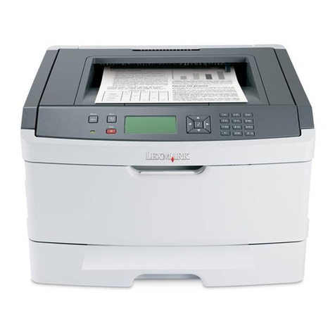 Lexmark E460 Series Manuale utente