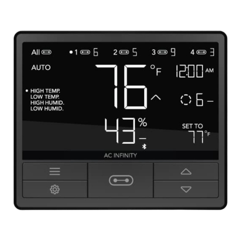 AC Infinity CONTROLLER 69 Manuale utente